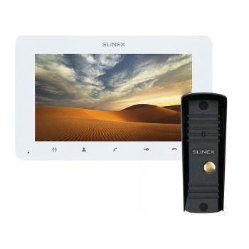 Комплект Slinex SM-07MHD білий + ML-16HD чорний