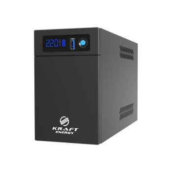 Джерело безперебійного живлення Kraft KRF-1200VA/720W(LED) LiFePO4 UPS