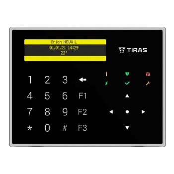 Клавиатура Tiras K-GLCD+ черная