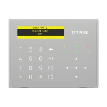 Клавиатура Tiras K-GLCD+(white)