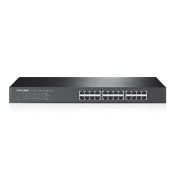 Коммутаторы для монтажа в стойку - 24-портовый неуправляемый коммутатор TP-LINK TL-SF1024