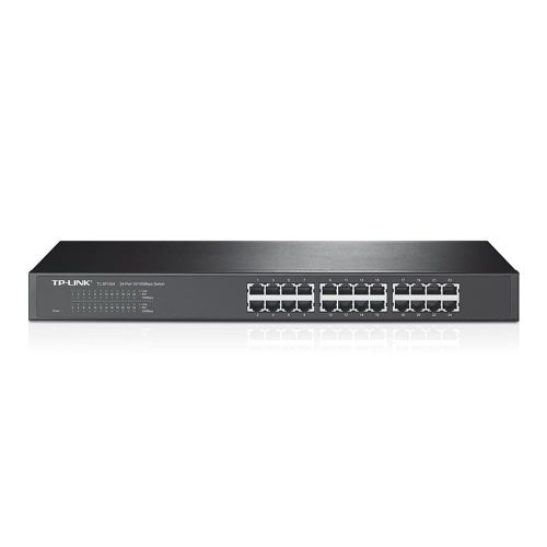 Коммутаторы для монтажа в стойку - 24-портовый неуправляемый коммутатор TP-LINK TL-SF1024