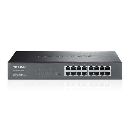 Гигабитные коммутаторы на 16 портов - 16-портовый управляемый коммутатор TP-LINK TL-SG1016DE
