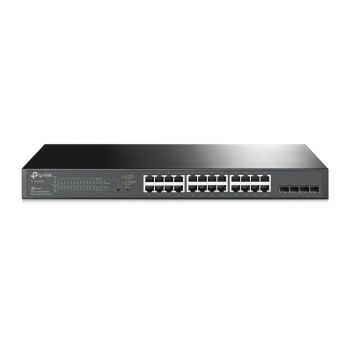 Коммутаторы TP-Link - 24-портовый управляемый PoE коммутатор TP-LINK TL-SG2428P