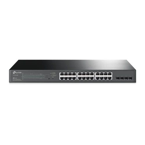 Коммутаторы на 4 порта Uplink - 24-портовый управляемый PoE коммутатор TP-LINK TL-SG2428P