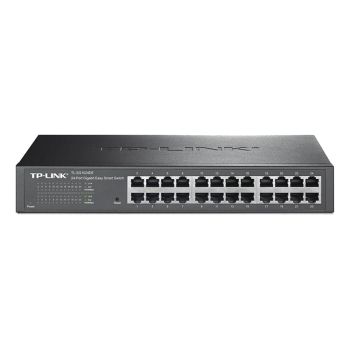 Коммутаторы TP-Link - 24 портовый управляемый коммутатор TP-LINK TL-SF1024DE