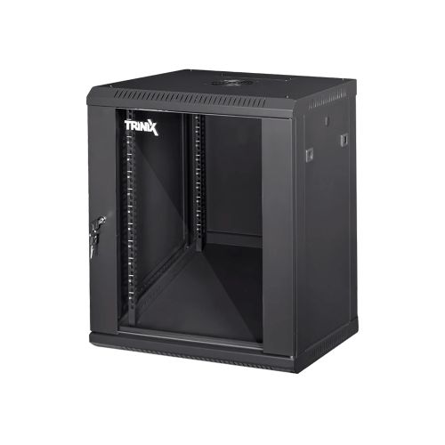 Серверные шкафы 12U - Шкаф коммутационный Trinix TRX-12U/600x450x637 черный