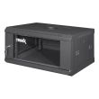 Коммутационный шкаф Trinix TRX-6U/600x450x370 Black