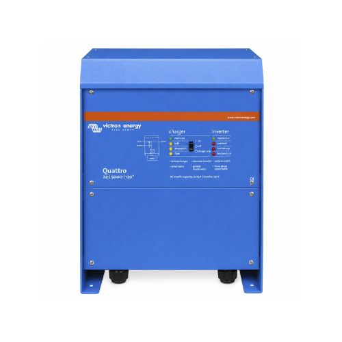 Системи накопичення енергії - Інвертор VictronEnergy Quattro 24/5000/120-100/100 однофазний чиста синусоїда
