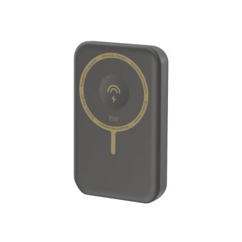 Повербанк з бездротовою зарядкою VIDEX VPB-W102 PD20W Grey 10000mAh