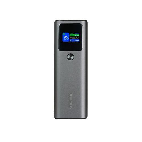 Внешние аккумуляторы (Power Bank) - Повербанк VIDEX VPB-316 PD140Вт 30000мА/ч