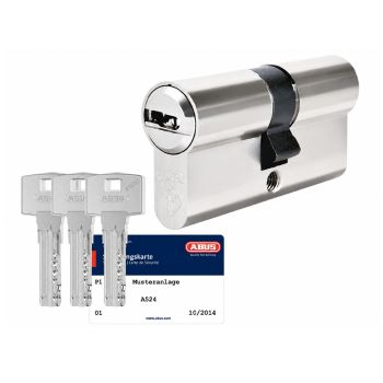 Цилиндр Abus Bravus 1000 Compact ключ-ключ 60 мм 30x30