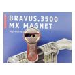 Циліндр Abus Bravus 3500 MX Magnet ключ-тумблер 60 мм 30x30Т