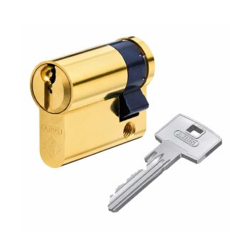 Цилиндр Abus S60P ключ-половинка 40 мм золото 30x10