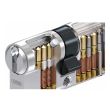 Цилиндр Abus Vitess 1000 ключ-тумблер 60 мм никель сатин 30x30Т