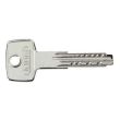 Цилиндр ABUS KD15 (АБУС КД15) ключ-тумблер 90 мм никель 45x45Т