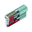 Цилиндр ABUS KD15 (АБУС КД15) ключ-тумблер 90 мм никель 45x45Т