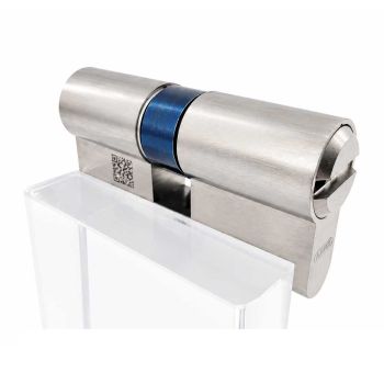 Дверная фурнитура ABUS - Цилиндр Abus X12R ключ-ключ 60 мм 30x30