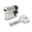 Цилиндр Abus Bravus 2000 MX ключ-половинка 85 мм 75x10