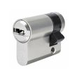 Циліндр Abus Bravus 3000 Compact ключ-половинка 45 мм 35x10