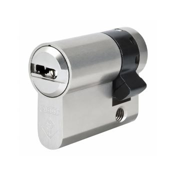 Цилиндр Abus Bravus 1000 Compact ключ-половинка 40 мм 30x10