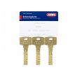 Цилиндр Abus Bravus 1000 Compact ключ-половинка 40 мм 30x10