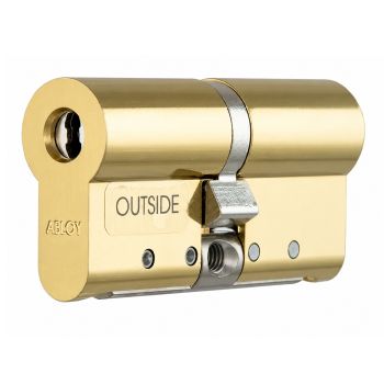 Циліндр Abloy Protec2 ключ-ключ 62 мм золото 31x31