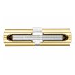 Цилиндр Abloy Protec2 ключ-ключ 62 мм золото 31x31