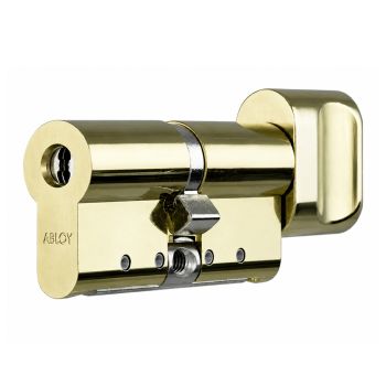 Цилиндр Abloy Protec2 ключ-тумблер 92 мм золото 41x51Т