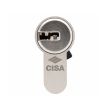 Цилиндр CISA ASIX P8 ключ-ключ 65 мм матовый никель 30x35
