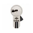 Цилиндр CISA AP4 S ключ-ключ 110 мм (3 ключа) матовый никель 55x55