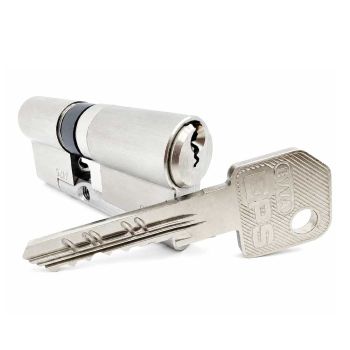 Цилиндр EVVA EPS ключ-ключ 62 мм 31x31