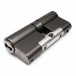 Циліндр EVVA 4KS ключ-ключ 107 мм (3 ключі) бронза 31х76