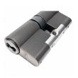 Циліндр EVVA 4KS ключ-ключ 107 мм (3 ключі) бронза 31х76