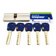 Цилиндр MUL-T-LOCK INTEGRATOR ключ-ключ 62 мм никель 27x35