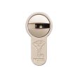 Цилиндр MUL-T-LOCK MT5+ CLIQ ключ-ключ 66 мм никель сатин 33ix33