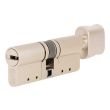 Цилиндр MUL-T-LOCK MT5+ CLIQ ключ-тумблер 73 мм никель сатин 33ix40Т