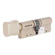 Цилиндр MUL-T-LOCK MT5+ CLIQ ключ-тумблер 73 мм никель сатин 33ix40Т