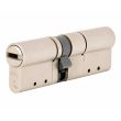 Цилиндр MUL-T-LOCK INTERACTIVE+ CLIQ ключ-ключ 64 мм никель сатин 33ix31