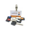 Цилиндр Tokoz Pro 300 шток/ключ 60 мм матовый никель 30x30