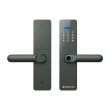 Розумний дверний біометричний замок SEVEN LOCK SL-7740BF grey (врізна частина 5050)