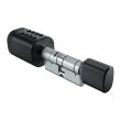Розумний дверний біометричний замок (циліндр) SEVEN LOCK SL-7774BF black (35-90мм)