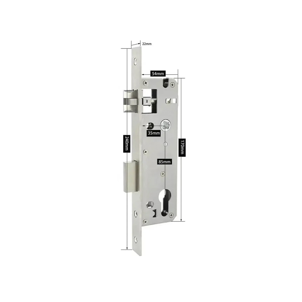 Электронный замок RFID SEVEN LOCK SL-7737S ID EM серебро