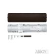Дверной доводчик ABLOY DC 330 SLD HO коричневый + тяга DC 194, до 80 кг