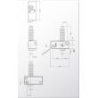Замок для сейфа Knock N Lock SL873