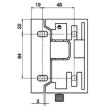 Навесной замок MUL-T-LOCK HASP LOCK, CLASSIC PRO