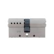 Цилиндр MUL-T-LOCK CLASSIC PRO 62 мм (31x31) ключ-ключ матовый хром