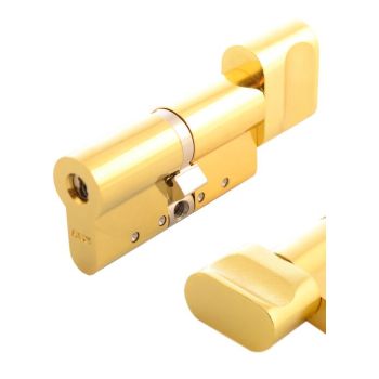 Цилиндр ABLOY Protec2 CY333 128 мм (62Hx66T) полированная лаутнь
