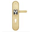 Фурнітура захисна ROSTEX R4 SOLID PRO + 85 мм Титан