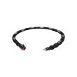 Замок TOKOZ MOTO BLACK с цепью 200 см, 2 ключа.
